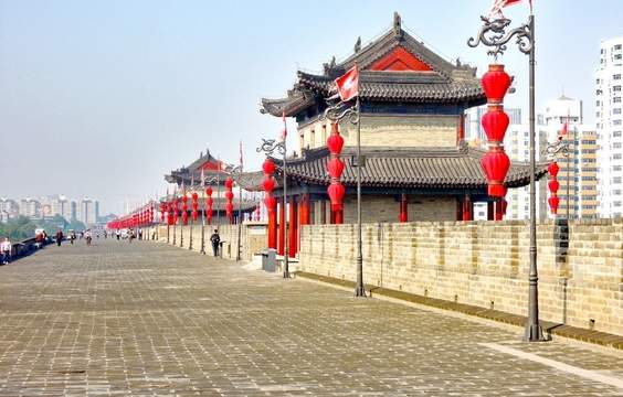 Flight to Shanghai after Ancient City Wall Cycling