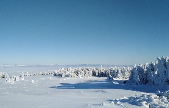 Snowshoe Hike on Malyovishka